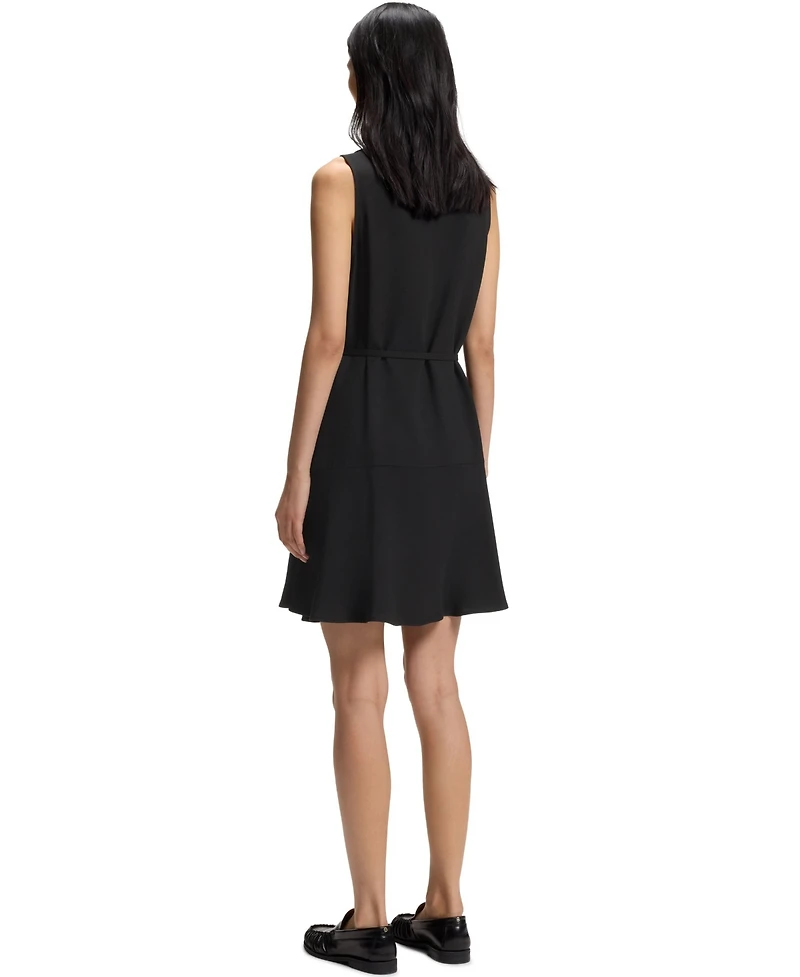 Boss by Hugo Women's Soft Crepe Belted Wrap Dress