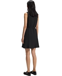 Boss by Hugo Women's Soft Crepe Belted Wrap Dress