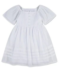 abercrombie kids Girls' Pintuck Square Neck Mini Dress