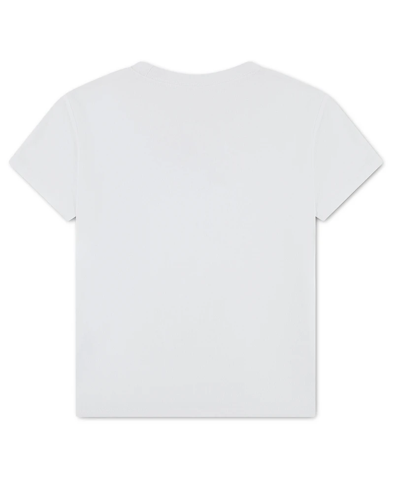 abercrombie kids Girls' Cake Side Knot Crewneck T-Shirt