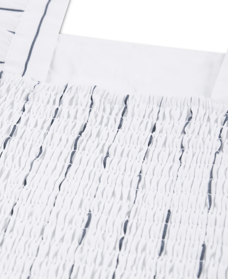 abercrombie kids Girls' Flutter-Sleeve Square Neck Top