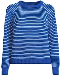 Lands' End Women's Drifter Raglan Crew Sweater