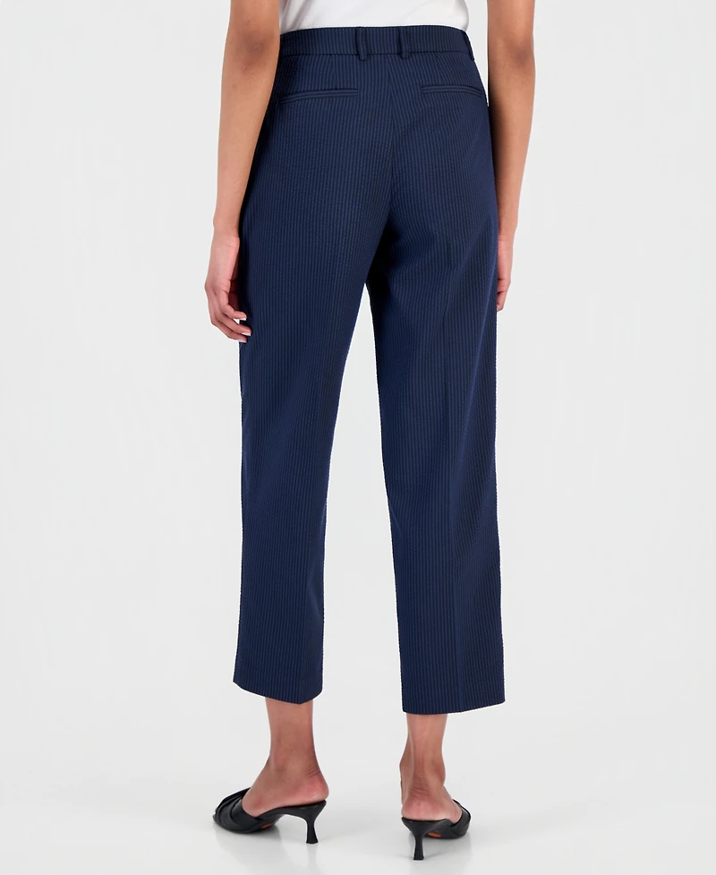 Anne Klein Women's Seersucker Stripe Pants