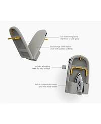 Joseph Joseph Pocket Max Folding Table-Top Ironing Board