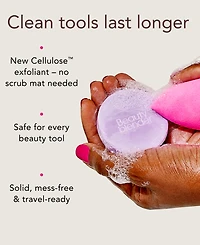 beautyblender Blendercleanser Tool Scrub Lavender Exfoliating Solid Soap, 1 oz.