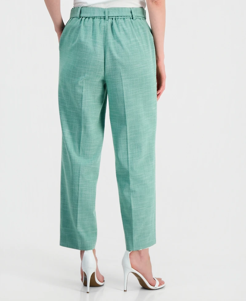 Kasper Women's Belted Pull-On Pants