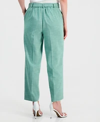 Kasper Women's Belted Pull-On Pants