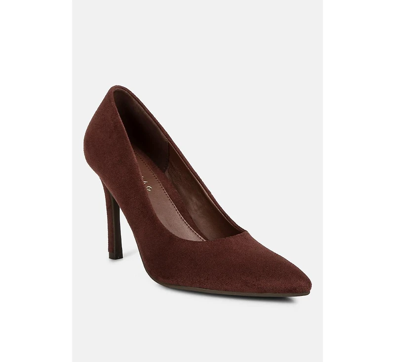 Women gilmore suede formal stiletto pumps