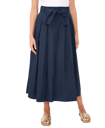 1.state Women's Box Pleated With Waist Tie Skirt