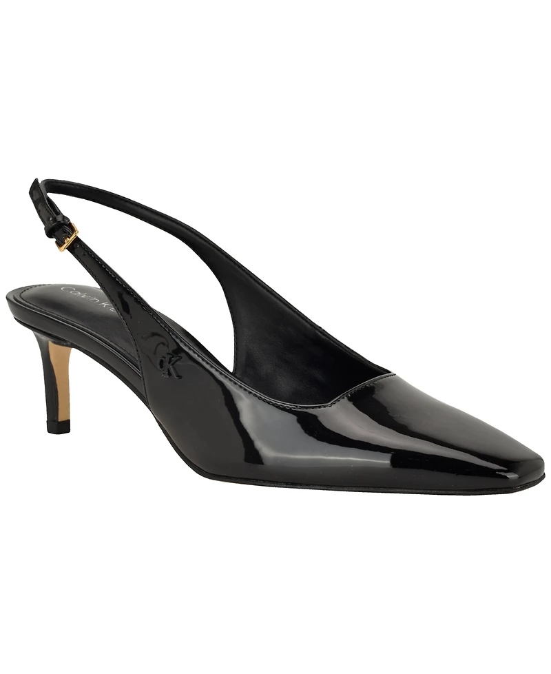 Calvin Klein Women's Sorena Snip Toe Slingback Pumps