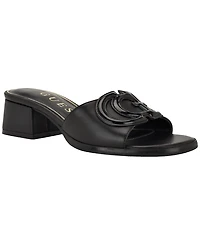 Guess Women's Cerrina Slip-On Block Heel Sandals