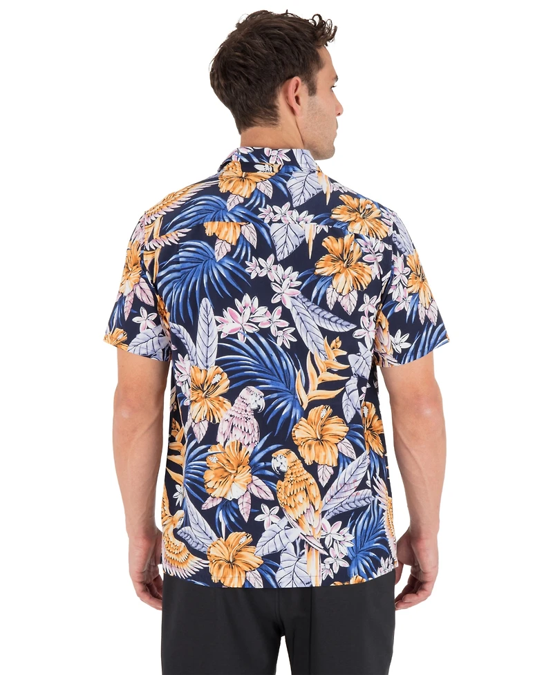Hurley Men's Relaxed-Fit Point Collared Shirt