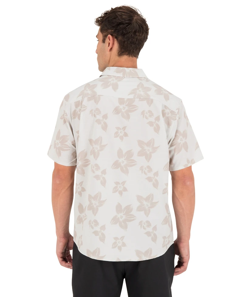 Hurley Men's Classic-Fit Button Down Collar Shirt