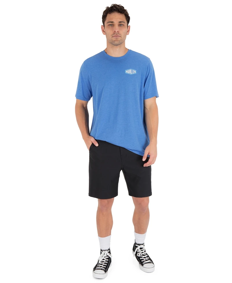 Hurley Men's Regular-Fit Round Neck T-Shirt