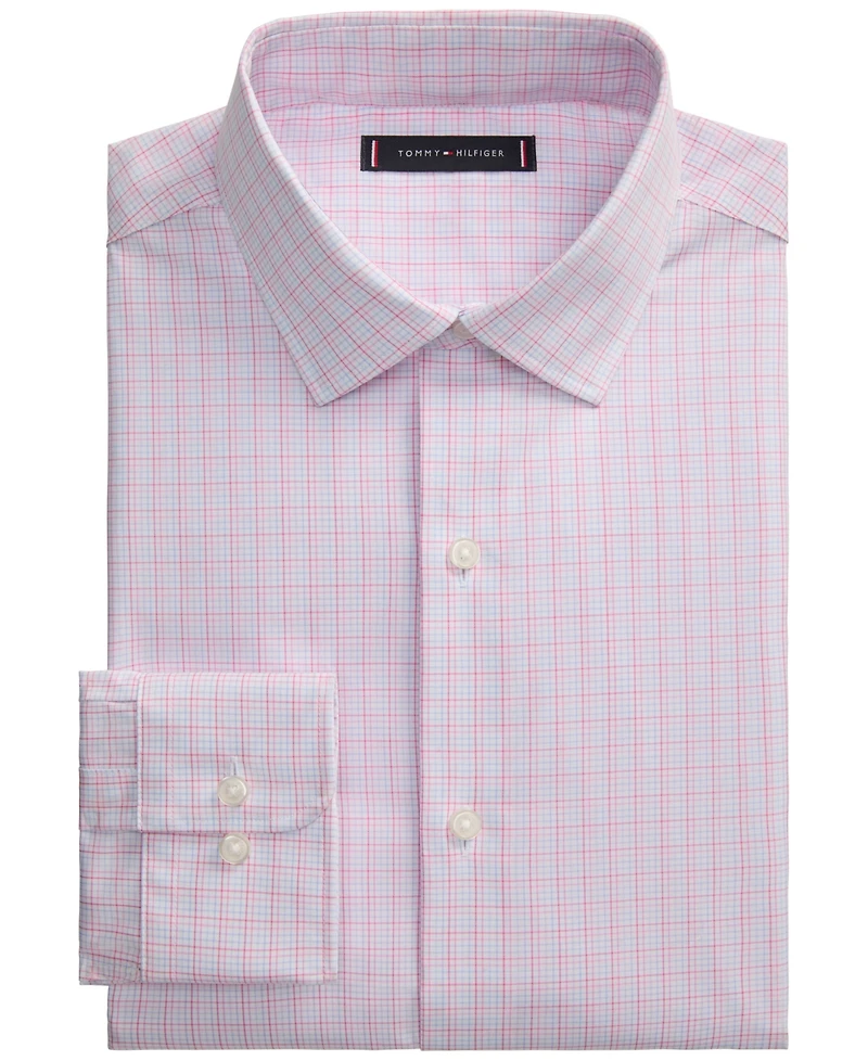 Tommy Hilfiger Men's Spread Collar Dress Shirt