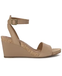 Lucky Brand Women's Lynda Ankle Strap Wedge Sandals