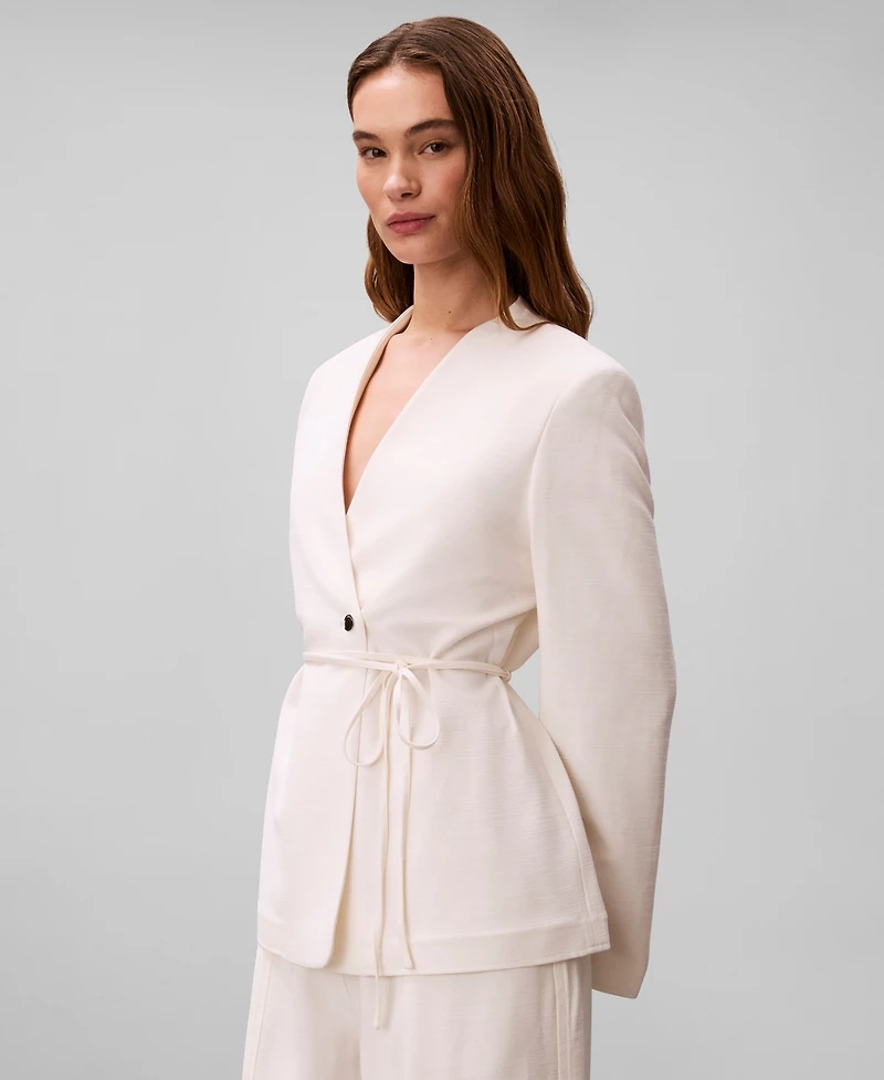 Calvin Klein Women's Single-Button Blazer