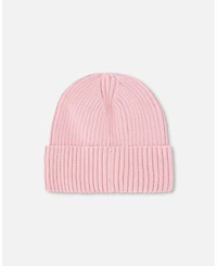 Deux par Girl Knit Hat Pale Pink - Toddler|Child