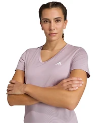 adidas Women's Workout Essential V-Neck T-Shirt