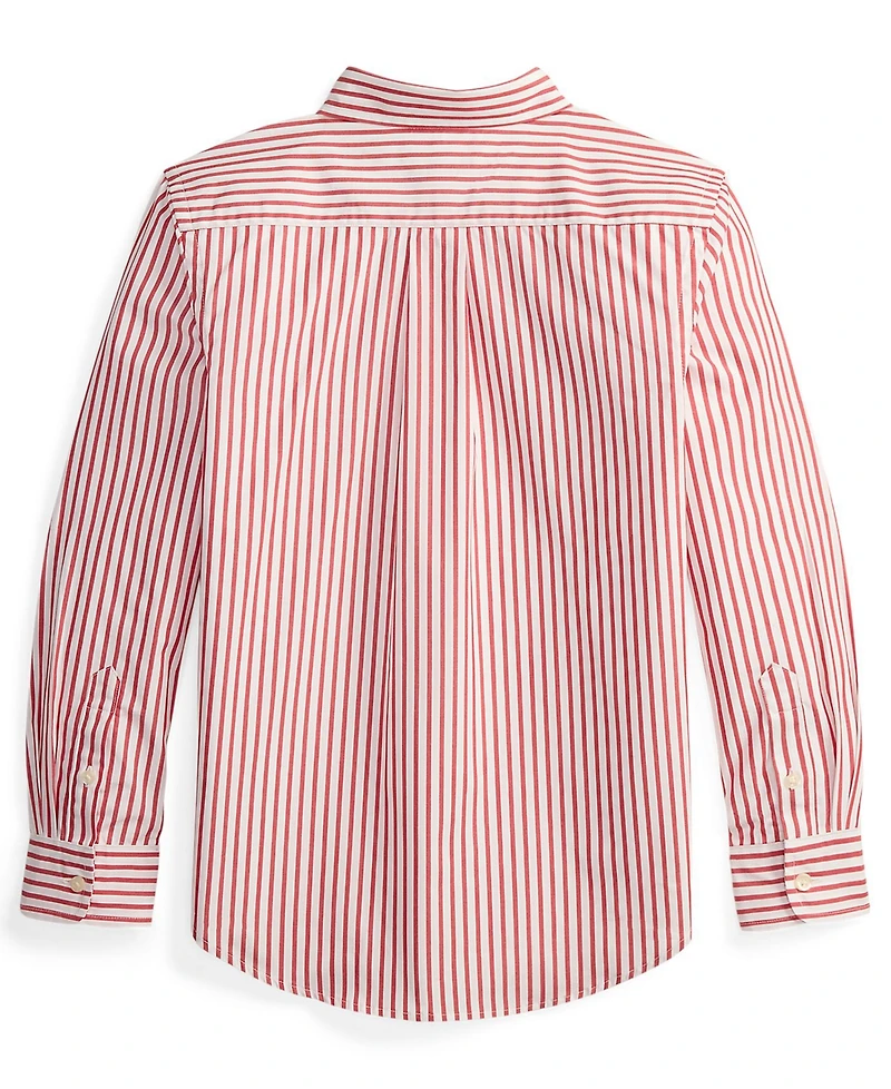 Polo Ralph Lauren Boys' 8-20 Plaid Poplin Button-Down Collar Shirt