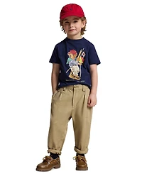 Polo Ralph Lauren Boys' 2-7 Bear Graphic Print T-Shirt