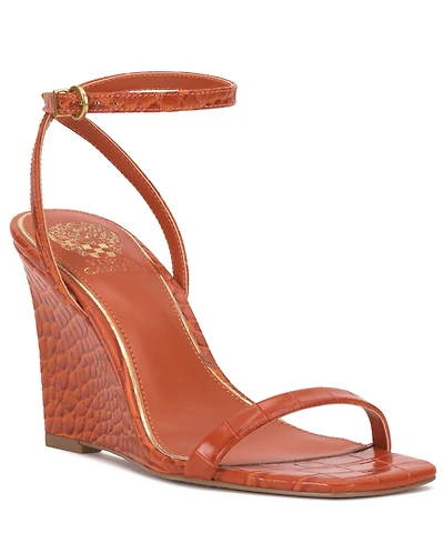 Vince Camuto Women's Ambee Square Toe Wedge Sandals