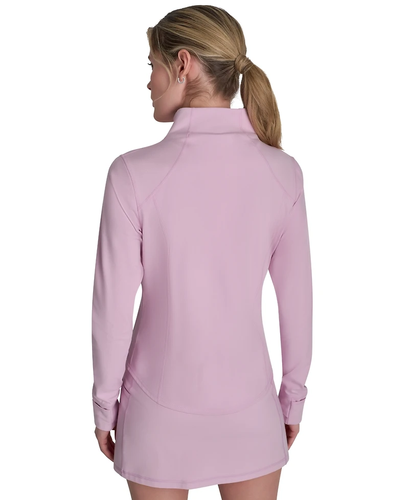 Dkny Sport Women's Balance Compression Full-Zip Jacket