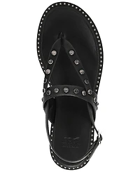 Frye and Co. Women's Bucky Studded Thong Round Toe Sandals