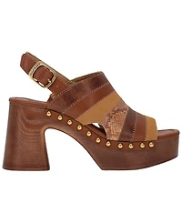 Frye and Co. Women's Wylie Patchwork Round Toe Sandals
