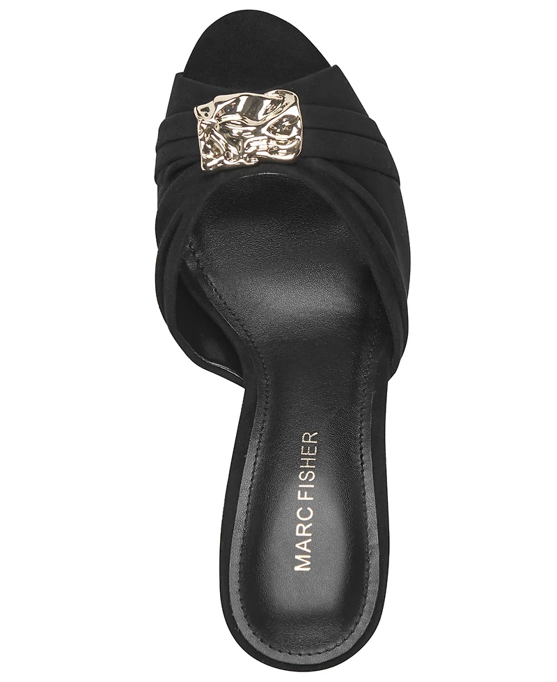 Marc Fisher Women's Voni Embellished Slip-On Dress Sandals