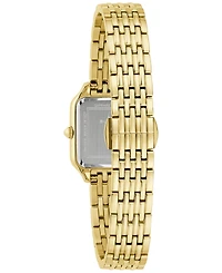 Bulova Women's Classic Sutton Gold-Tone Stainless Steel Bracelet Watch 22.7mm