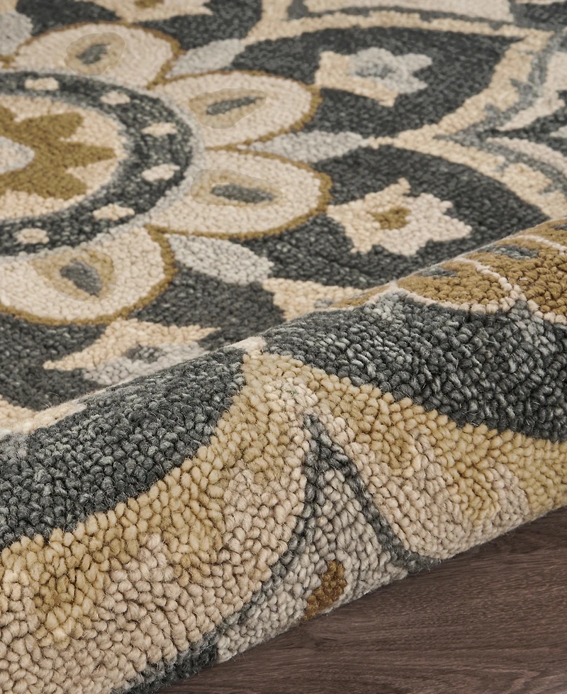 Lr Home Radiance Rdc-062 6' x 6' Round Area Rug