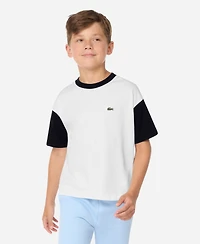Lacoste Boys' 10-16 Crewneck T-Shirt