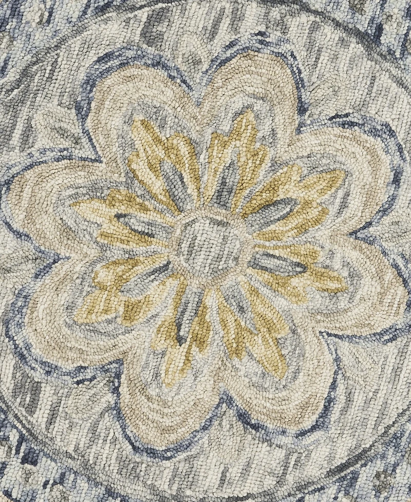 Lr Home Radiance Rdc-092 4' x 4' Round Area Rug