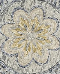 Lr Home Radiance Rdc-092 4' x 4' Round Area Rug