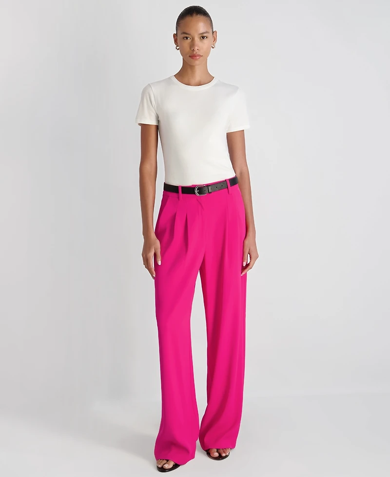 French Connection Women's Harrie Wide Leg Suiting Pants