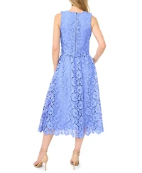 CeCe Women's Lace A-Line Midi Skirt