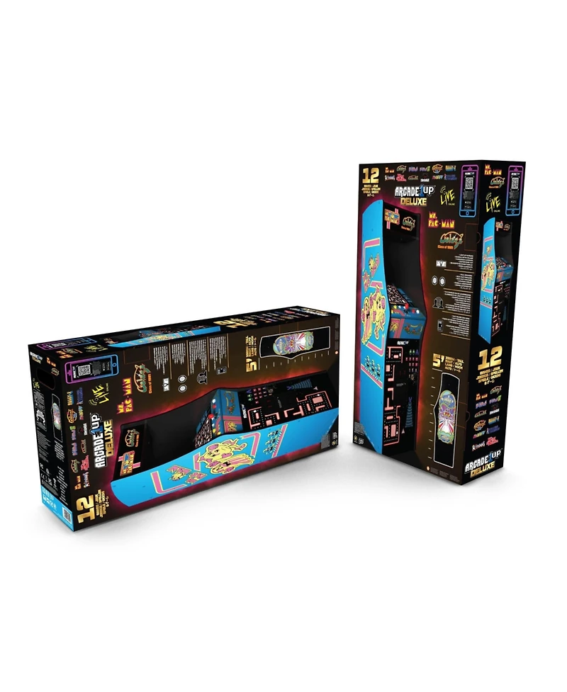Arcade1Up Ms. Pac-Man/Galaga Deluxe Arcade Machine