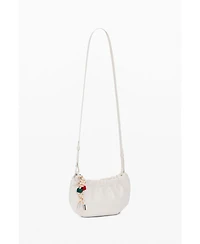 Desigual Women's Large crossbody wallet with charms