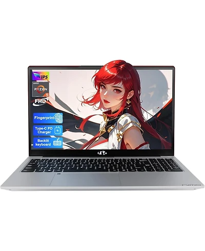 Nimo 15.6 Fhd Ips Laptop-Computer Amd Ryzen 5 3500U 16GB Ram 512GB Ssd 3.7GHz
