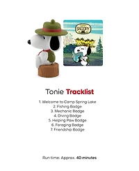 Tonies Camp Snoopy Peanuts Tonie Toy