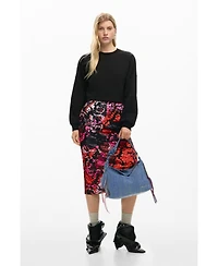 Desigual Women's Big denim heart bag