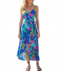 Cupshe Women's Out of This World Abstract Midi Beach Dress