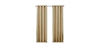 GoodGram 2 Pack: Hotel Thermal Grommet 100% Blackout Curtains