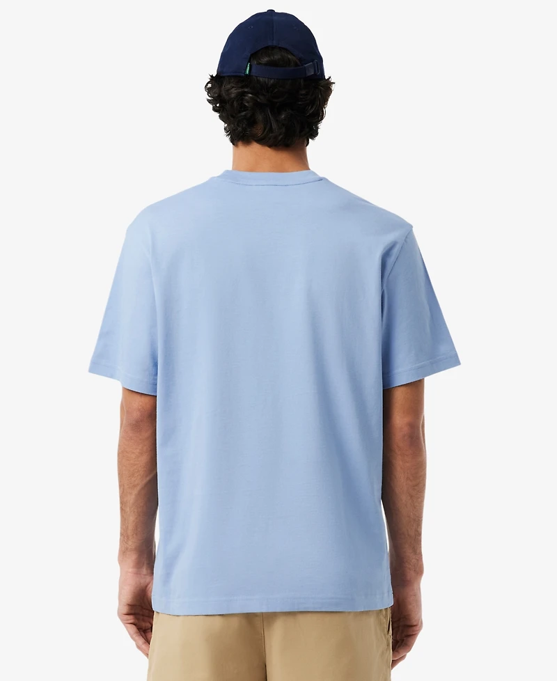 Lacoste Men's Classic-Fit Crewneck Logo T-Shirt