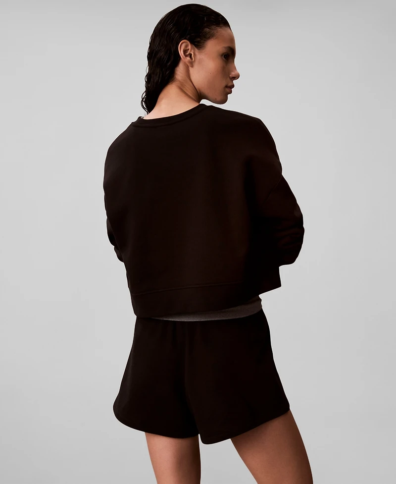 Calvin Klein Performance Women's Crewneck Long-Sleeve Sweatshirt