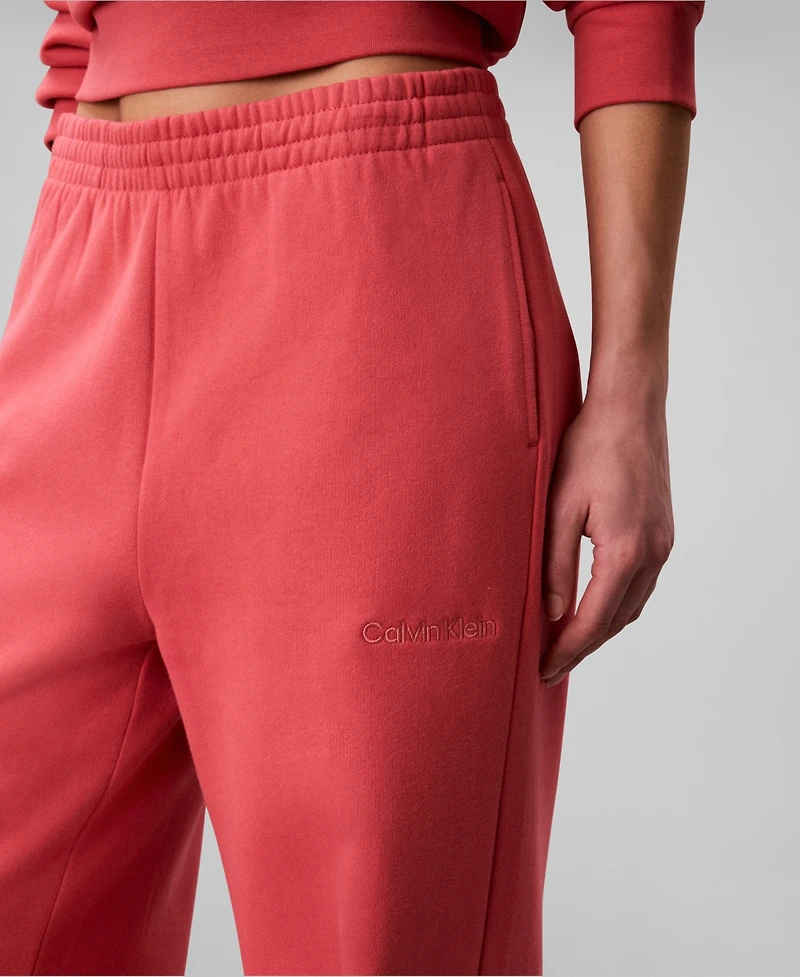 Calvin Klein Performance Women's Brushed Straight Leg Joggers