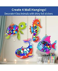 Chalk & Chuckles Foil Decorations-Sea Animals