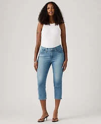 Levi's 311 Shaping Skinny Mid Rise Capri Jeans