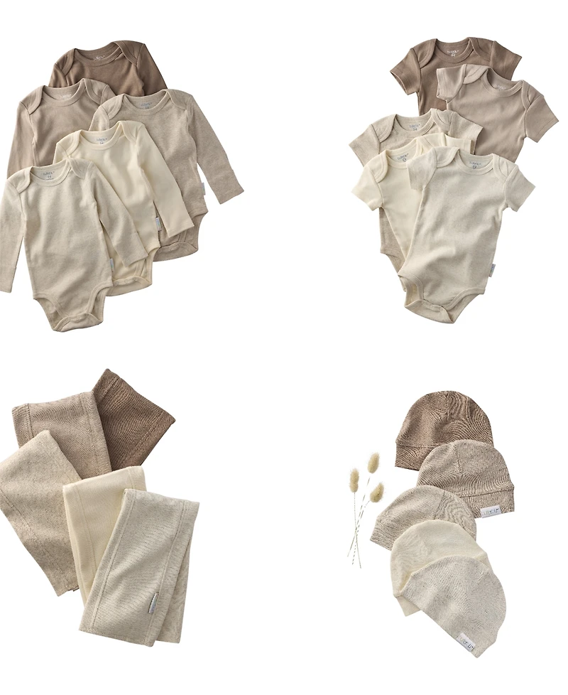 butterblu Baby Boys' or Baby Girls' Burp Cloths, 5-Pack